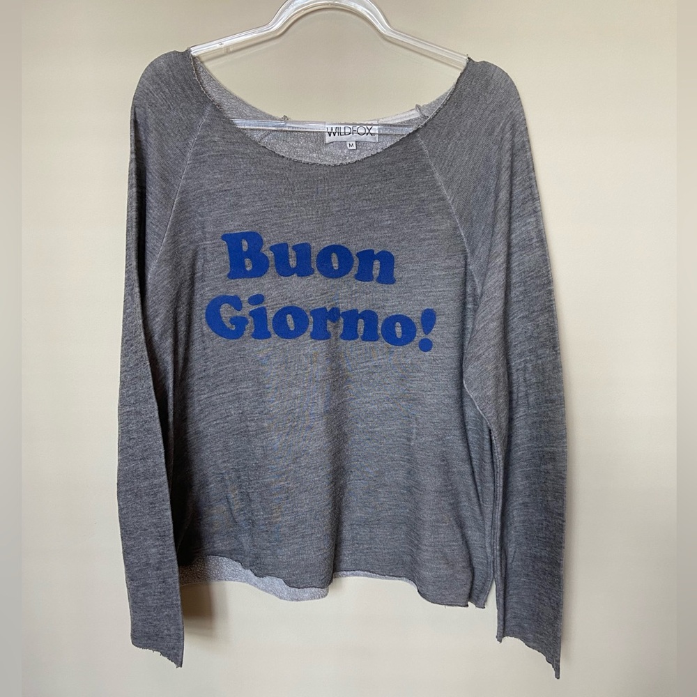 Wildfox Buon Giorno Sweatshirt
